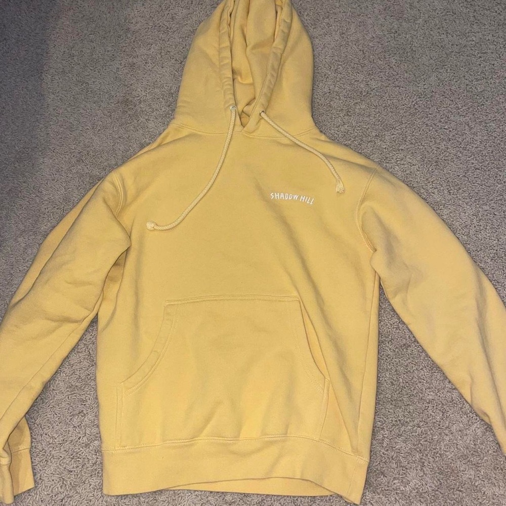 Shadow Hill yellow hoodie